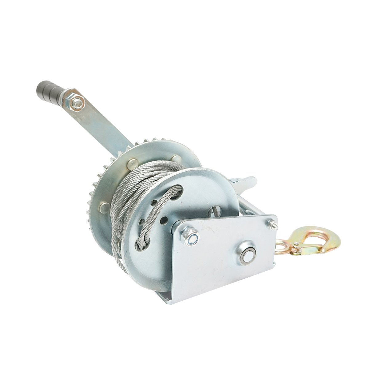 Troliu manual 450kg cu cablu otel 4mm si lungime 8m Breckner Germany